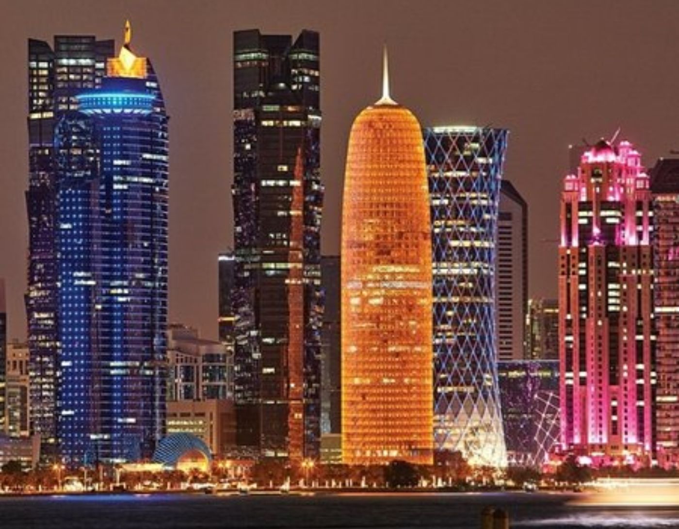 صورة للمعالم السياحية بمدينة الدوحة