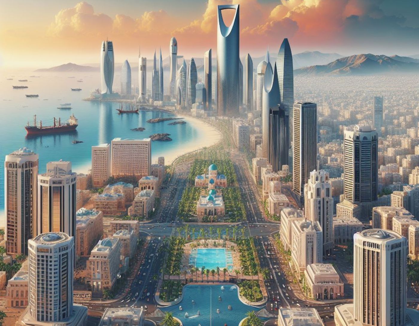 صورة لمدينة جدة في المملكة العربية السعودية